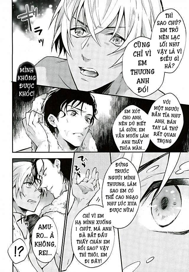 Akai x Amuro - Tập 7 - Dịch Vụ Phòng Tắm (Bathroom Service) - Detective Conan Doujinshi - Trang 17