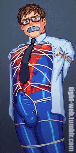 Spiderman yaoi&bondage gif - Trang 10