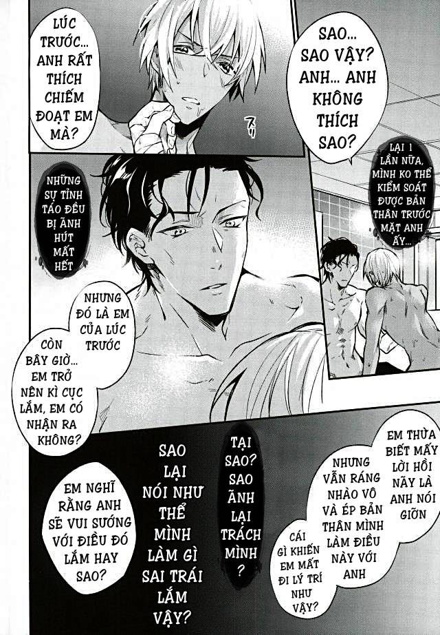 Akai x Amuro - Tập 7 - Dịch Vụ Phòng Tắm (Bathroom Service) - Detective Conan Doujinshi - Trang 15