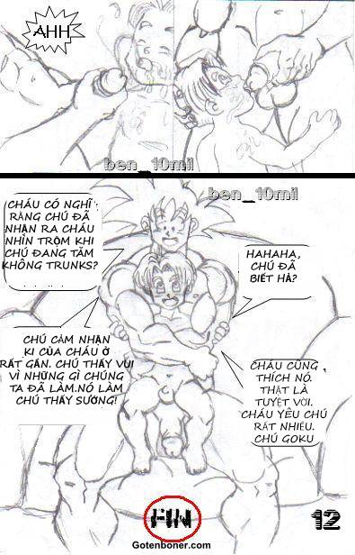 Truyện ngắn Dragonball : Goku x Kid Trunks - Trang 10