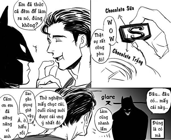 Superman x Batman - Tập 1 - Chocolate Tình Yêu (Bó Manga) - Trang 22