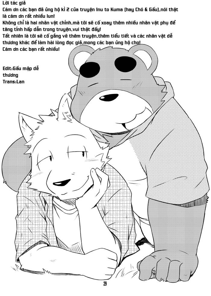 Chó và Gấu 2 (イヌとクマ2) - Trang 30