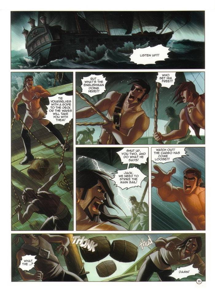 Thuyền trưởng Black Wade: Yêu cuồng si - Trang 36
