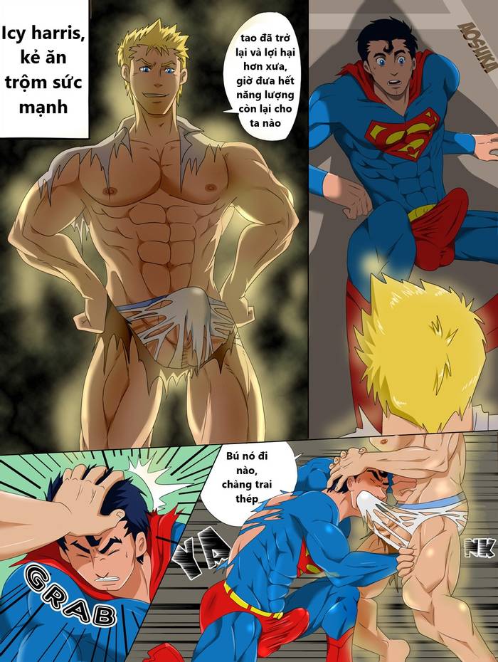 superman and icy harris comic - Trang 5
