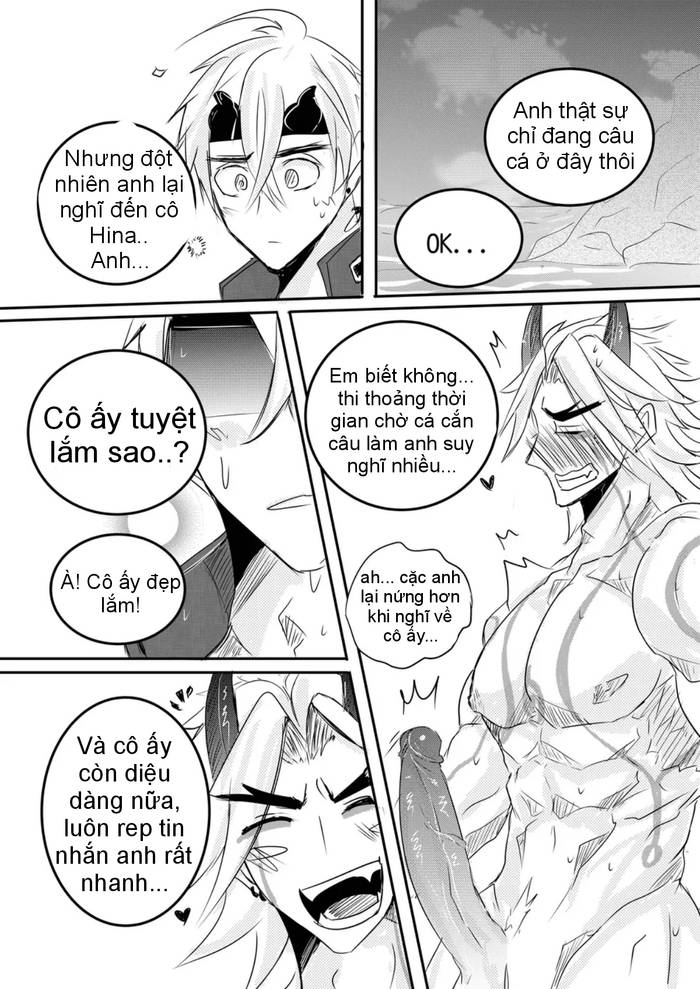 [Hai manga] Thoma & Itto Beach Chapter 1 – Genshin Impact dj  - Trang 6