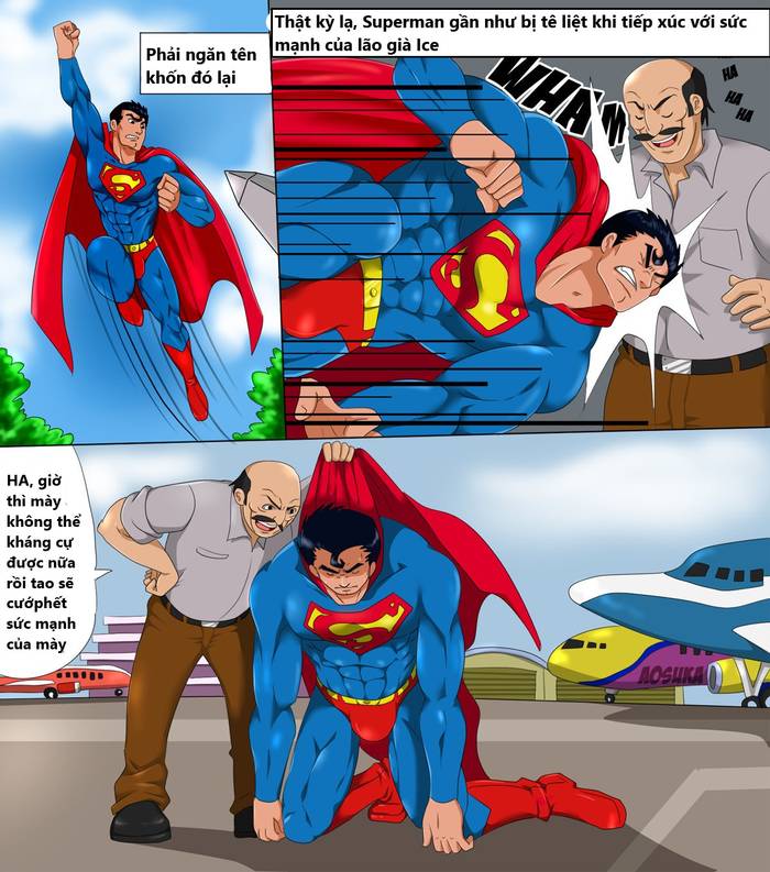 superman and icy harris comic - Trang 1