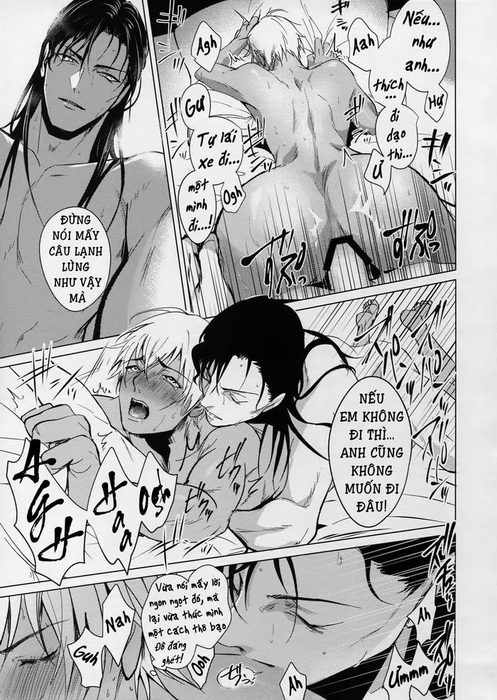 Akai x Amuro - Tập 3.1 - Bùa Hộ Mệnh Của Em (Petty Jinx) - Detective Conan Doujinshi - Trang 33