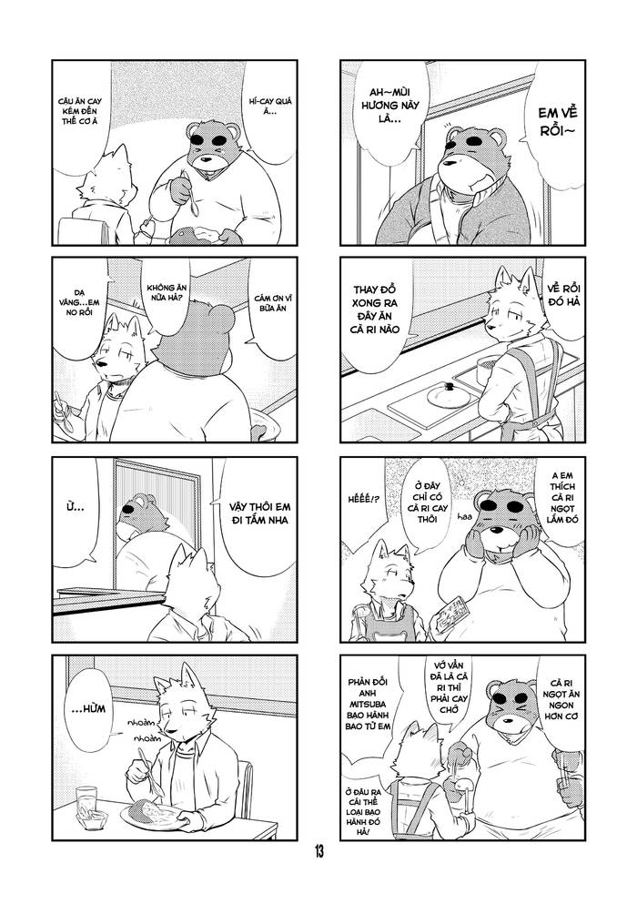 Chó và Gấu 2 (イヌとクマ2) - Trang 14