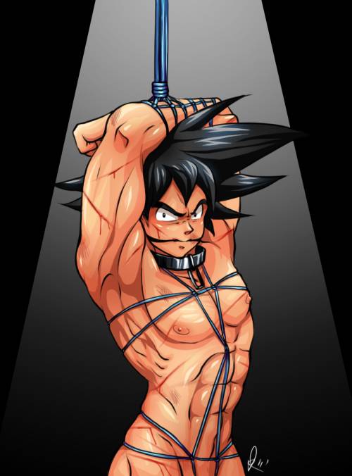 dragon ball yaoi bondage - Trang 3