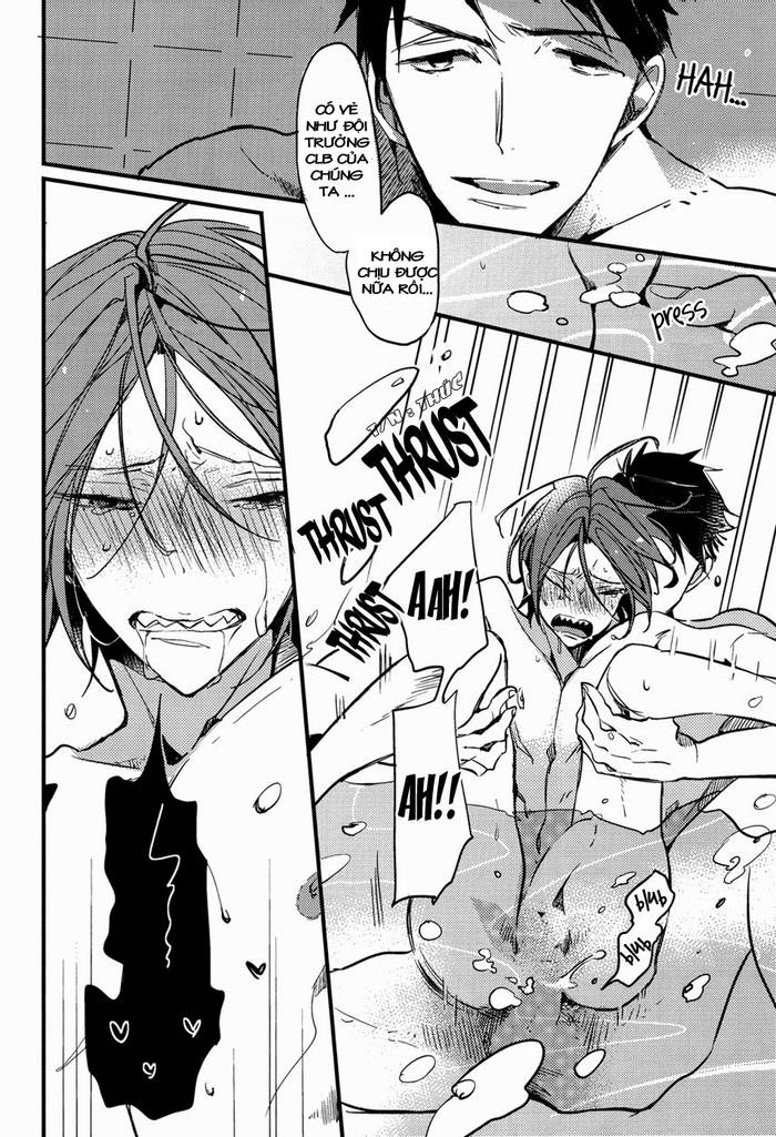 [ FREE ! Dj ] Tất cả là lỗi của cậu vì quá dễ thương như thế (  Sousuke + Makoto + Mikoshiba x Rin ) - Trang 11