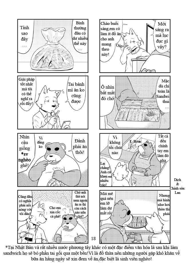 Chó&gấu(イヌとクマ) - Trang 18