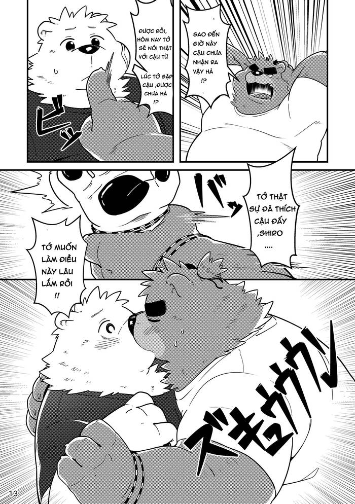 Cuộc Tình Giữa Đôi Bạn Shiro Và Kuro - Trang 13
