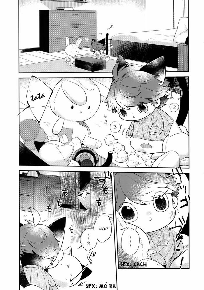 [Rototika (Kamishi Yue)] Tớ muốn trở thành bé mèo của riêng Iwa-chan! 7 - Haikyuu!! dj - Trang 4
