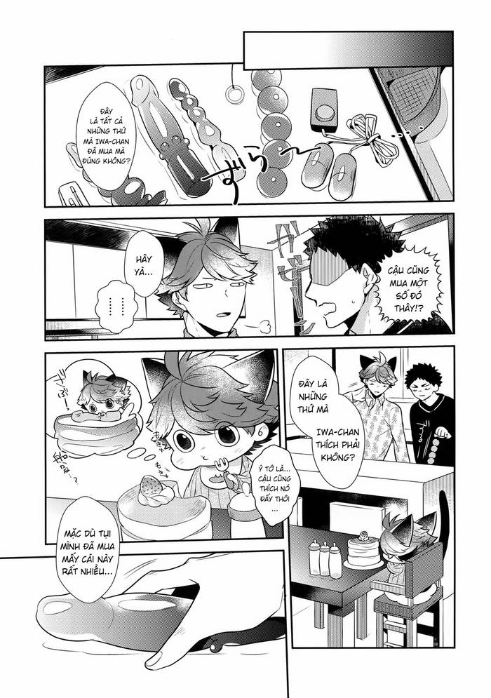 [Rototika (Kamishi Yue)] Tớ muốn trở thành bé mèo của riêng Iwa-chan! 7 - Haikyuu!! dj - Trang 6