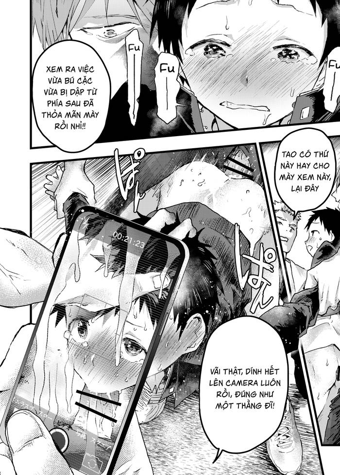 Một cậu bé bị hiếp dâm và rơi vào trạng thái khoái cảm (Rape Sarete Kairaku Ochi Chikan ni Goukan Sareta Shounen) - Trang 13