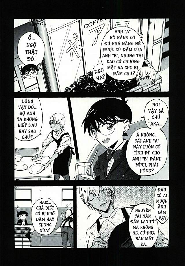Akai x Amuro - Tập 12 - Cứ Đánh Anh Đi! - Detective Conan Doujinshi - Trang 6