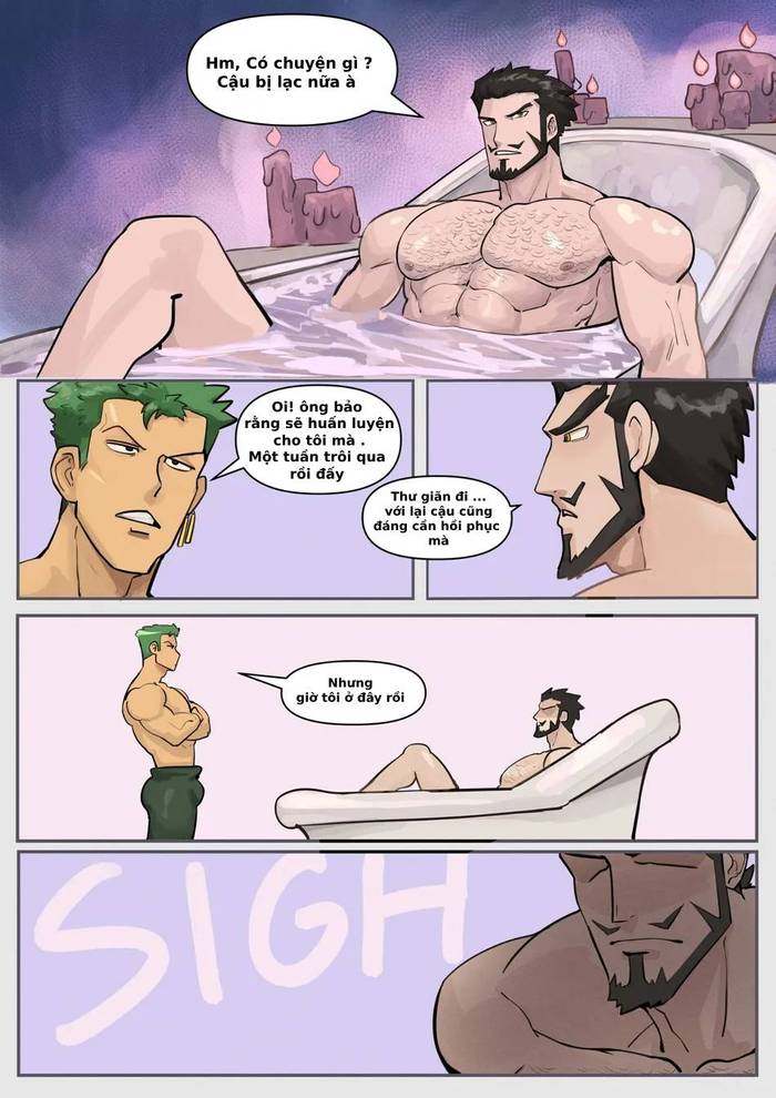 Zoro X Mihawk - Trang 2