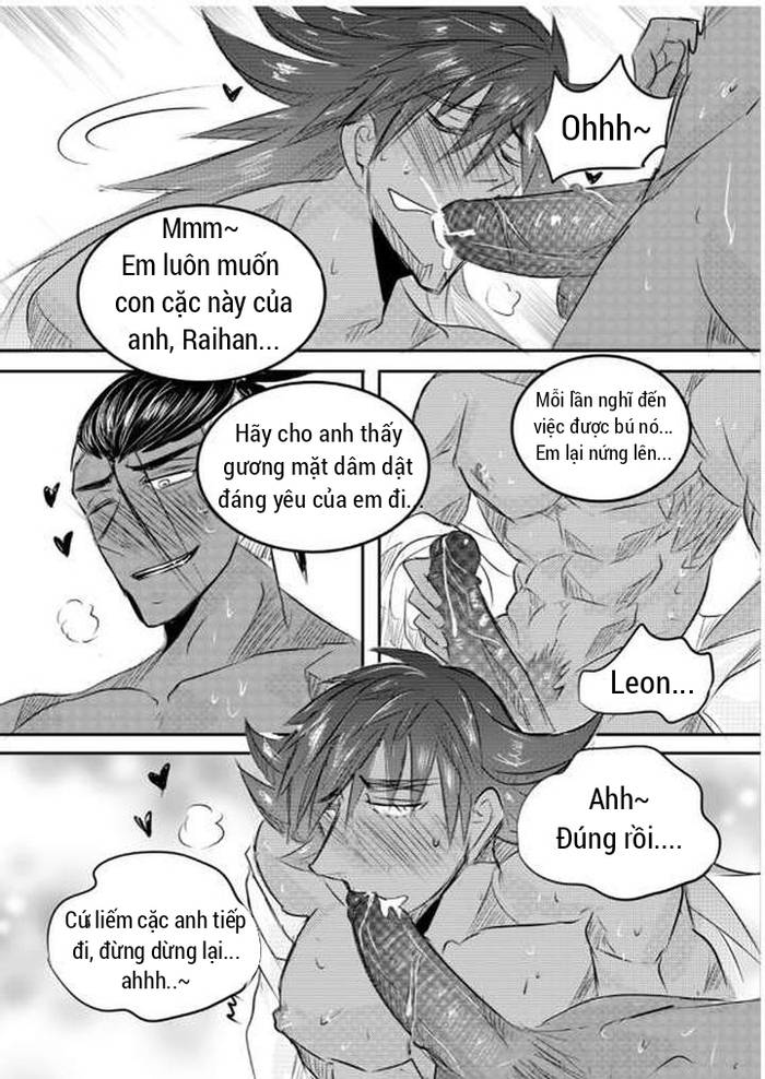[Hai manga] Bí mật của Raihan và Leon III - Trang 12
