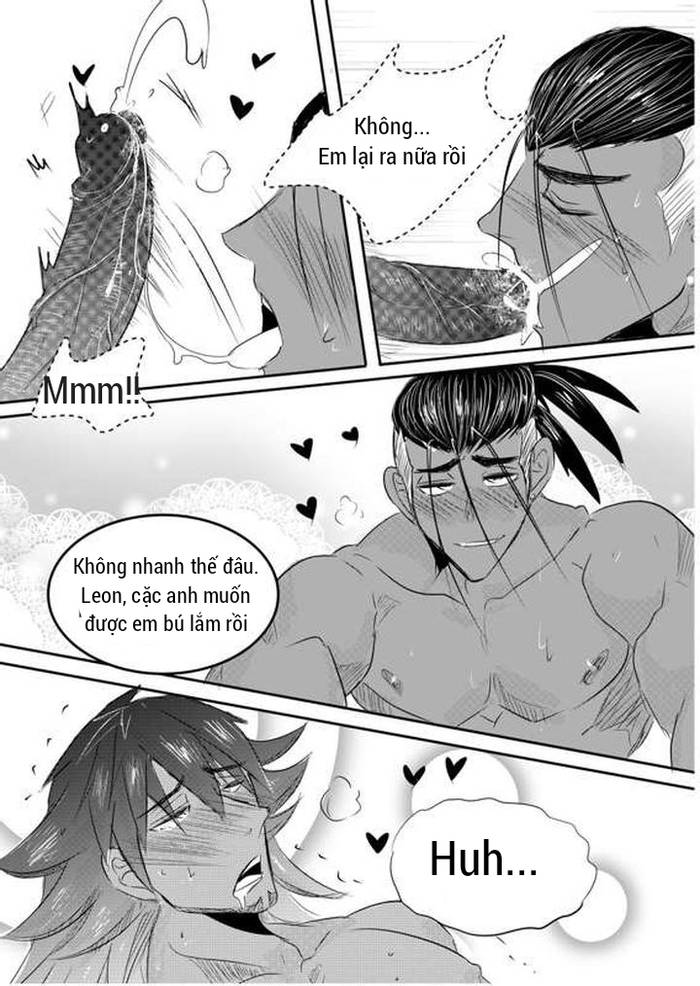 [Hai manga] Bí mật của Raihan và Leon III - Trang 36